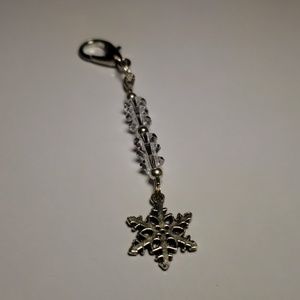 Snowflake keychain